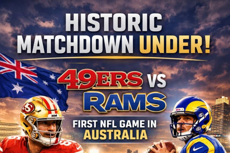 First NFL game in Australia