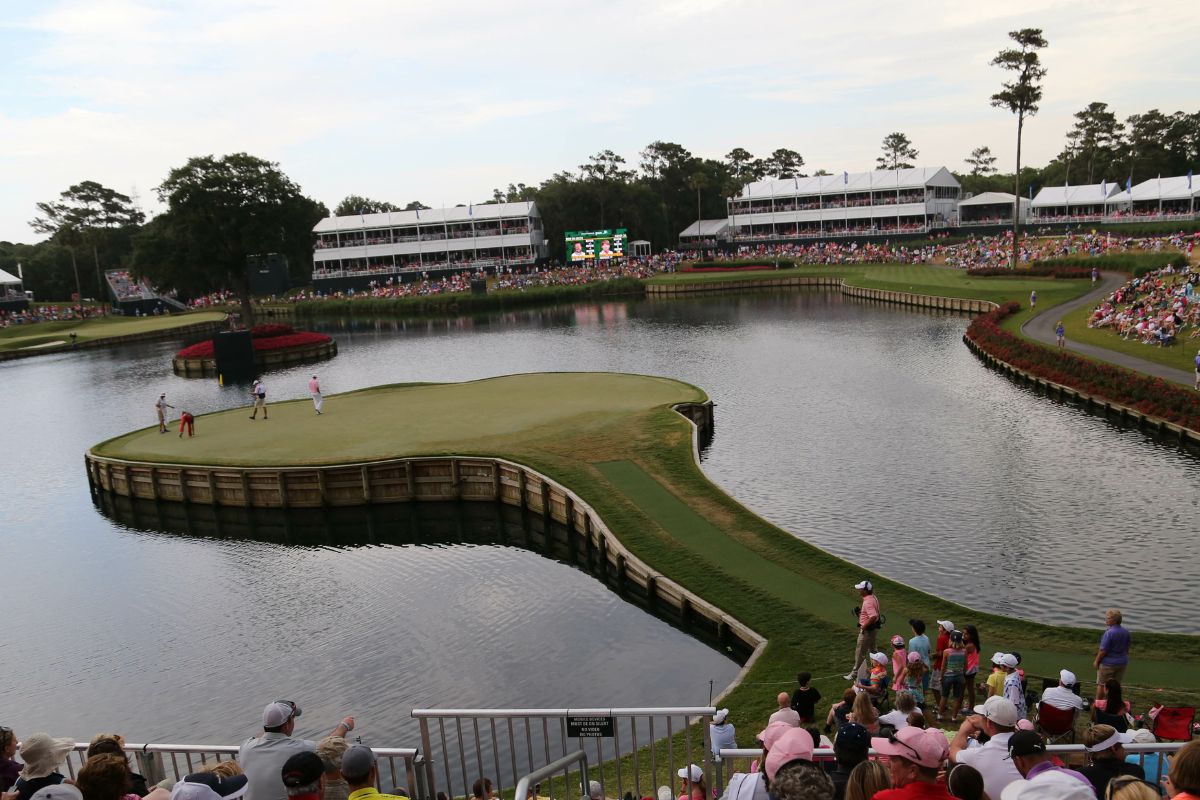 17th hole at TPC Sawgrass